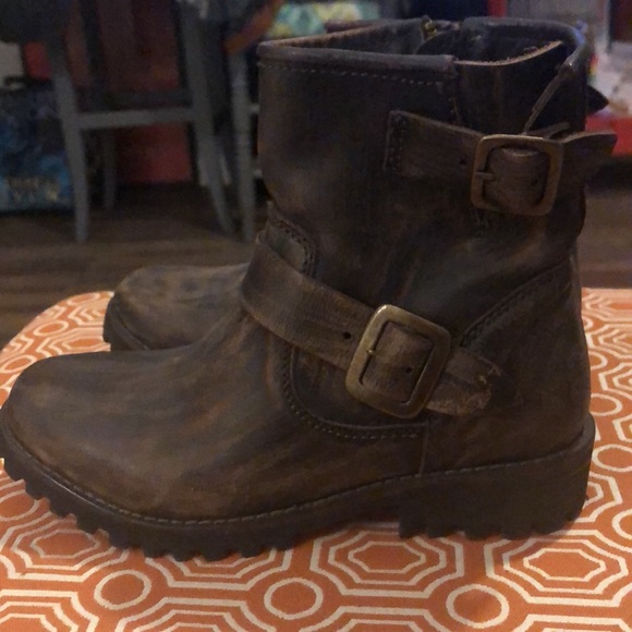 Freebird Biker Leather Boots - Picture 4 of 8